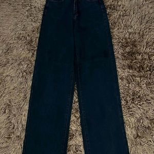 Black H&M Wide Leg Jeans