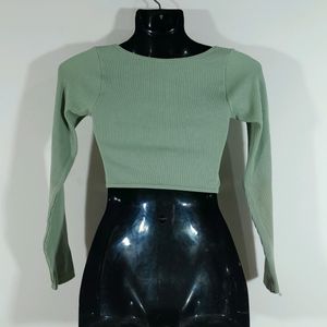 Light Olive Green Top (Women's)