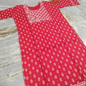 ELEGANT PINK KURTI