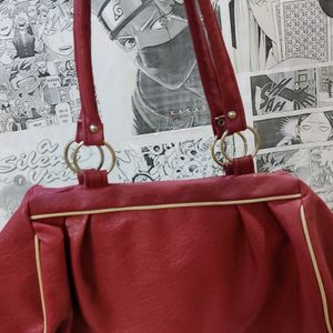 Red And Cream Retro Bag