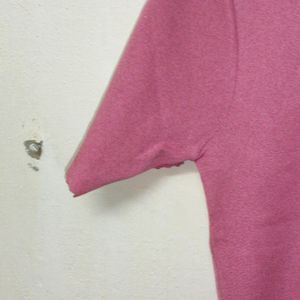 Trendy New Pink Cotton Top For Women