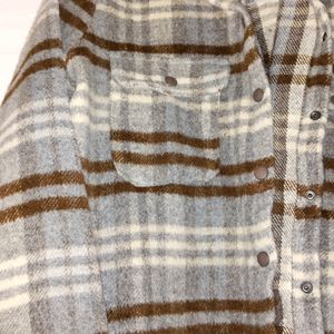 Thick Flannel Zara Style Overcoat