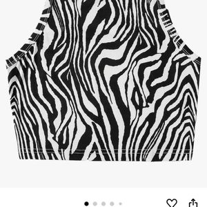 PINTEREST INSPIRED ZARA ZEBRA TANK TOP