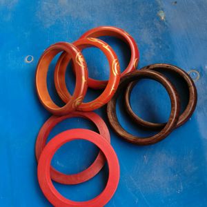 Wooden Painted  Bangles