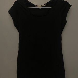 Short Sleeves Black Tshirt - Never Used