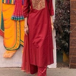 ❤️RED Kurta Set RANGMANCH By PANTALOONS