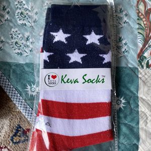 COMBO 5 AMERICAN design Keva Socks Available All New Pieces In Bulk