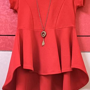 HOT RED ♥️🍒 PARTY WEAR TOP