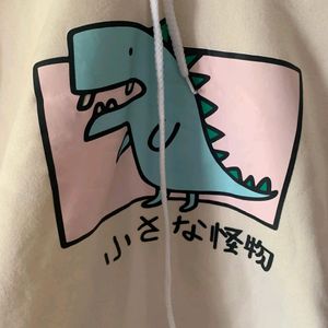 Unisex Cute Dinosaur Hoodie Pullover