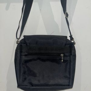 Black Unisex Sling Bag