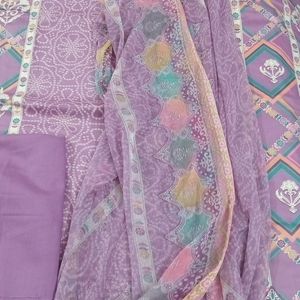 Unstitched Salwar Suit Fabric