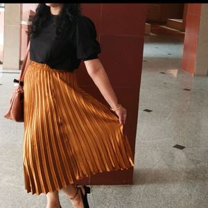 Accordanian Pleated Skirt