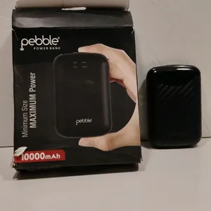 PEBBLE 10000MAH POWER BANK LIKE NEW NON USED