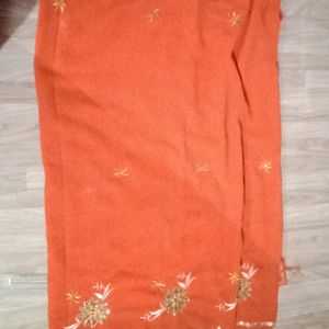 Embroidered With Stone Work Saree