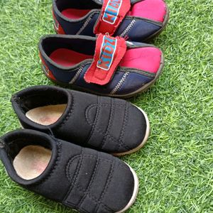 2 Pairs Of Dailywear Shoes For 4 Years Old Perfect