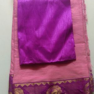 Pink Saree