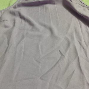 LAVENDER ALTER NECK SEQUNCE TOP