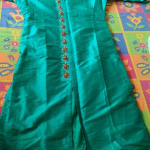 Party Wear Pure Silk Kurti