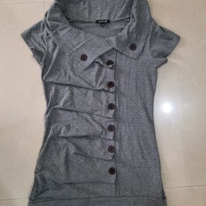 Globus brand..grey top.. Small to XS size