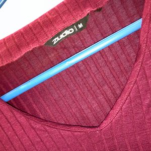 Wine Red Top Medium Size