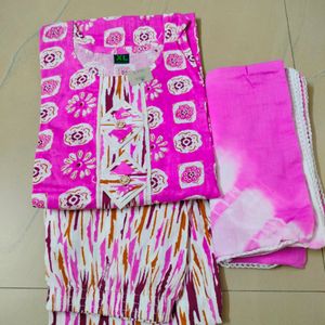 Combo Pack Of 6 Pec Suit With Dupatta