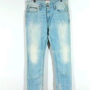 Ice Blue Faded Jean's (Men's)