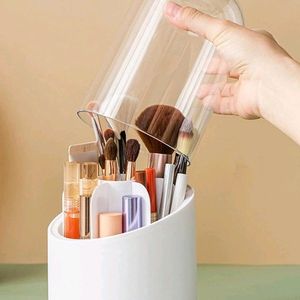 Rotating Makeup Brush Organizer