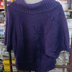 Ponchu Style Sweater