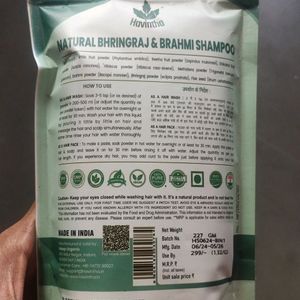 Natural Bringraj And Brahmi Shampoo