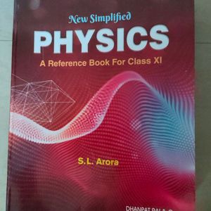 S.L. Arora Physics Reference Book For Class XI