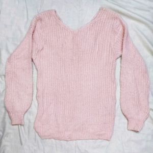 Cute Tie-up Sweater🩷