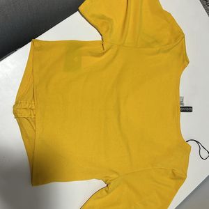 H&M Yellow Crop Top