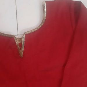 Festive Wear Rich Maroon Kurta