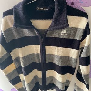 adidas sweter cum jacket