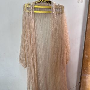 Mesh Peach Shrug