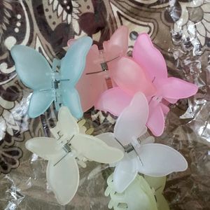 Pack Of 6 Butterfly Clutchers