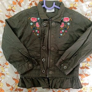 Kids Embroidered Jacket Combo