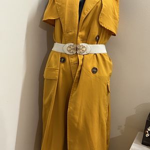 Mustard Trenchcoat