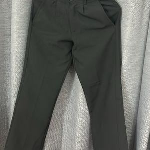 Black formal trousers