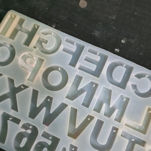 Alphabet Silicon Mould