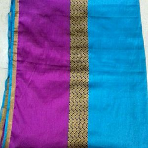 Silk Saree With Blouse. Size 38in. Rarely used.