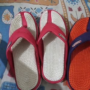 4 Piece  Combo Men Soft Hawaii Slipper