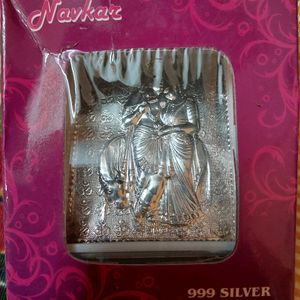 RADHA KRISHNA SILVER PLATED DESIGN (LIMITED)