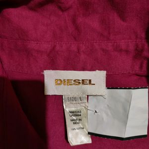 New Diesel Men's Polo tshirt with Two Chest Pocket