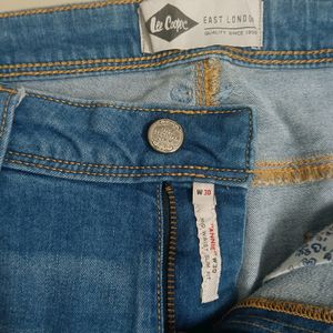 Lee Cooper 30 Inch Waist Blue Ladies Jeans