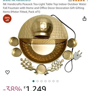 Sold FOUNTAIN + TEA LIGHT HOLDER.