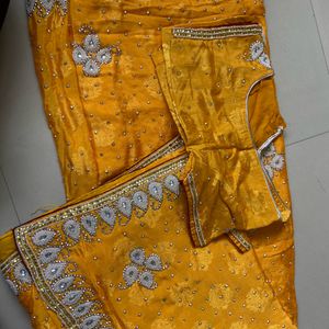 Gold Saree