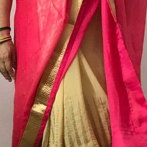 Embroidered Designer Saree