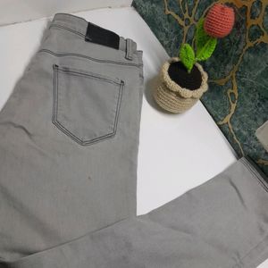 Grey Denim Jeans