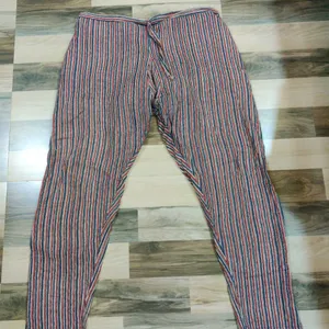 Kantha Pencil Pant Fits Upto XL